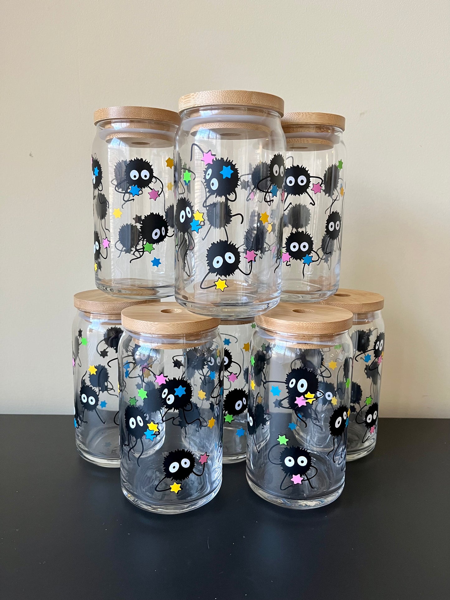 Soot Sprite Beer Can Glass