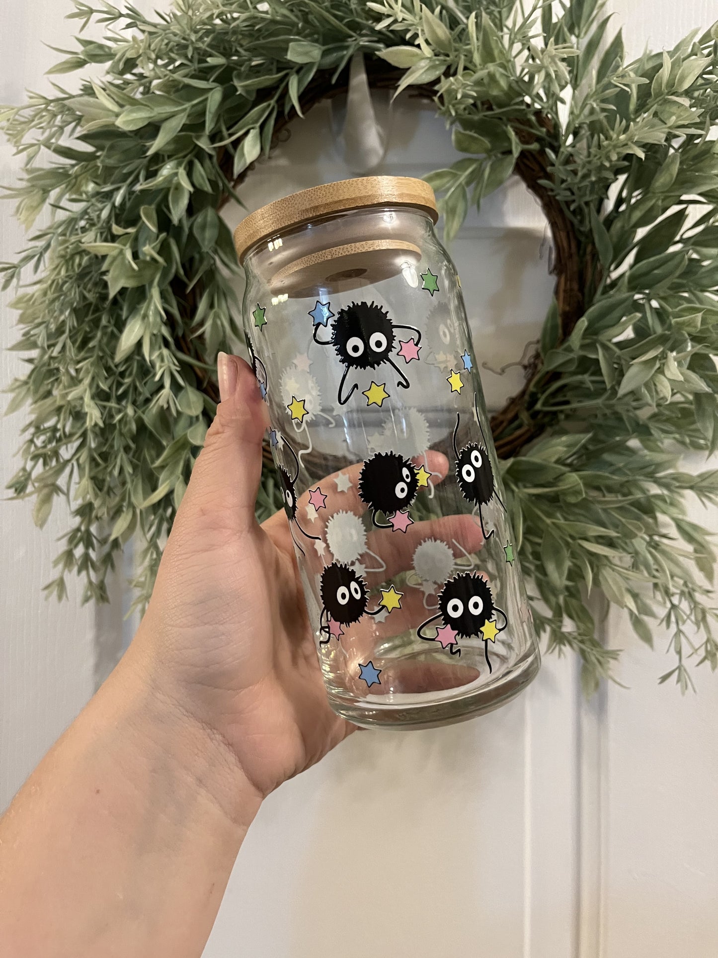 Soot Sprite Beer Can Glass