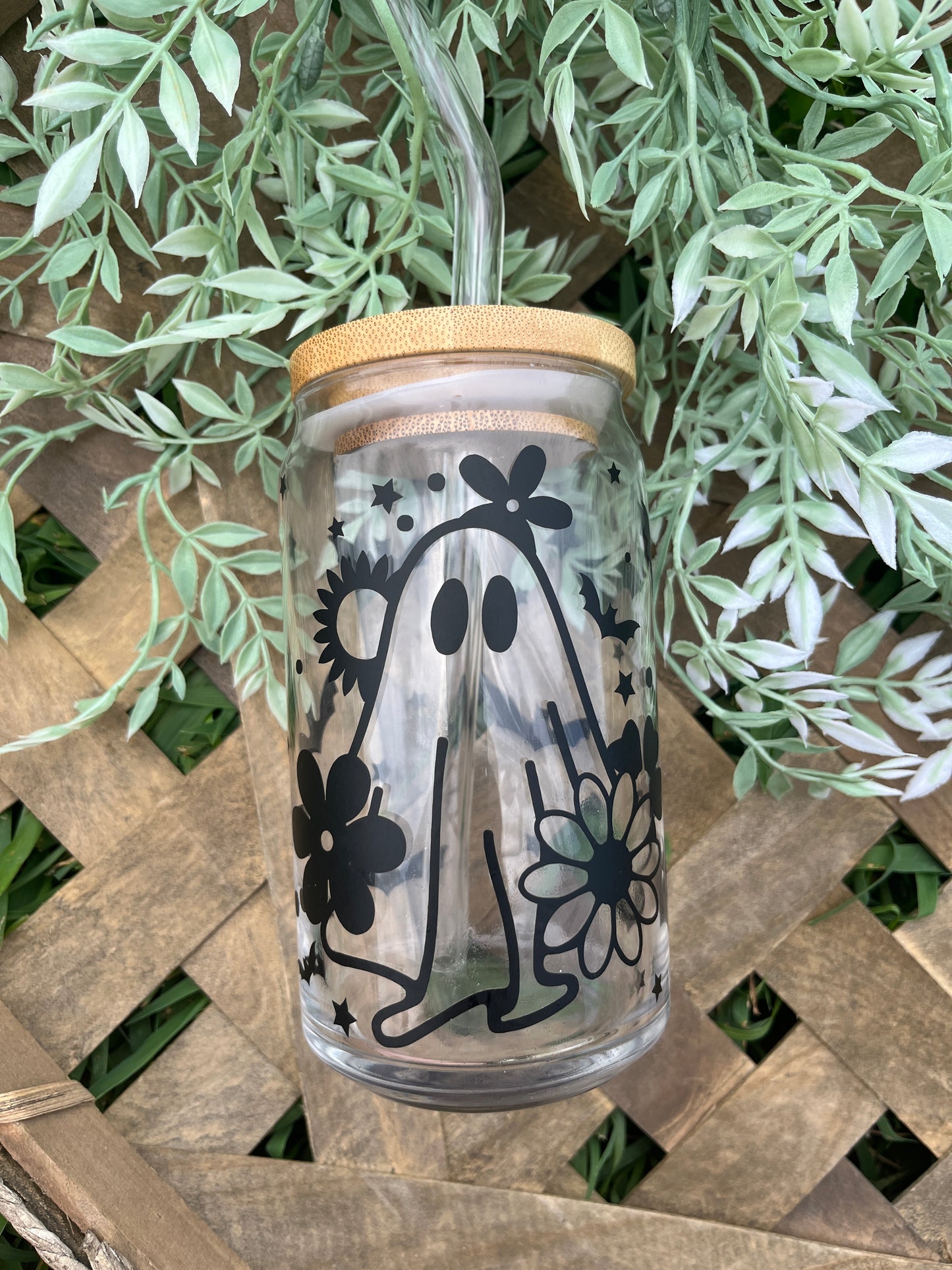 Flower Ghost Glass